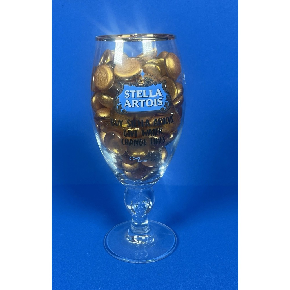 Stella Artois 2019 Limited Edition Chalices / Glasses‎ Give Water Change Lives